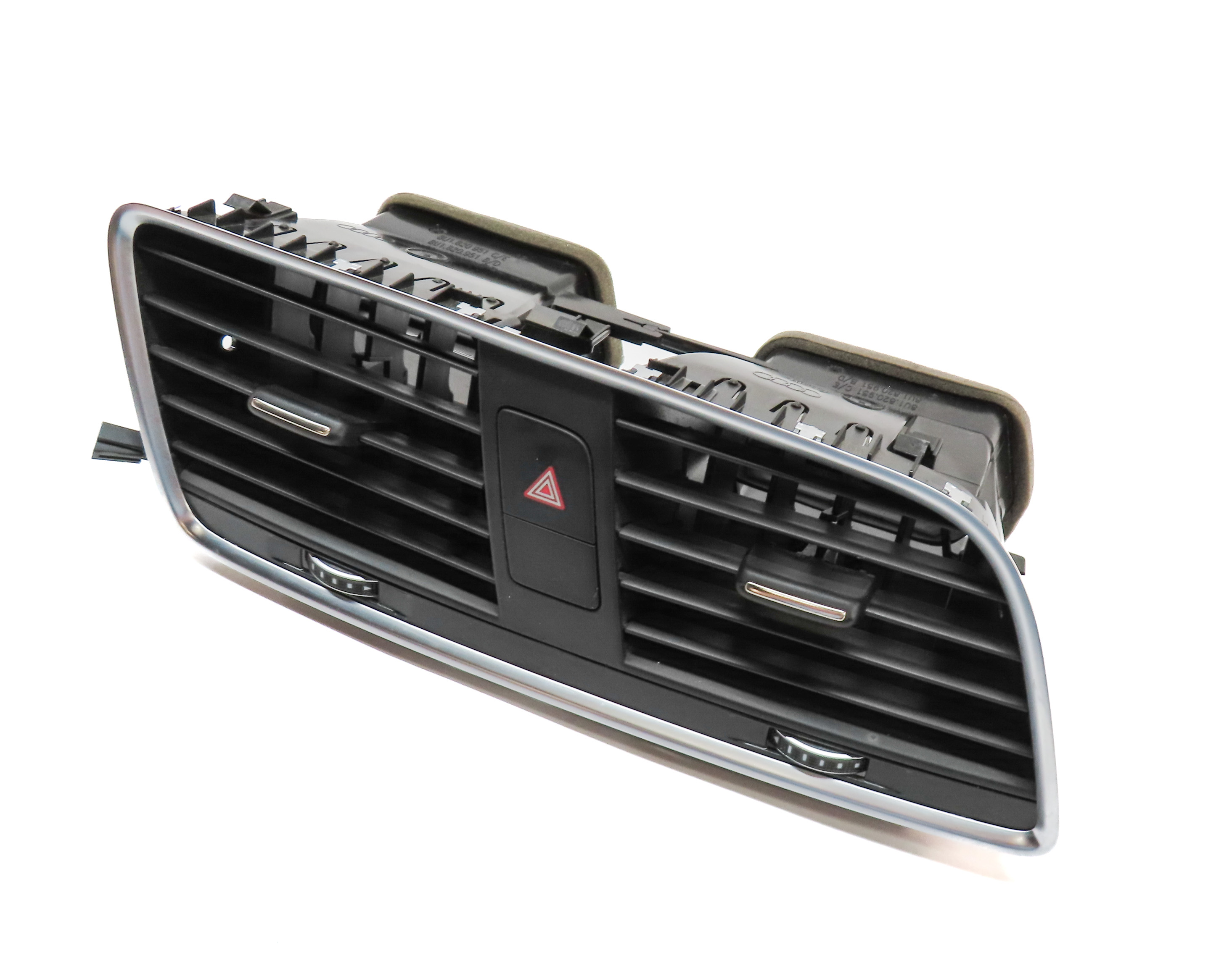 2018 AUDI Q3 (8U) FRONT CENTER DASH HEAT AIR AC HVAC DUAL VENT (Black) — exact item pictured